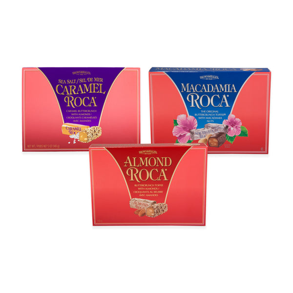 アーモンドロカお試し3種セット(アーモンド/キャラメル/マカダミア)